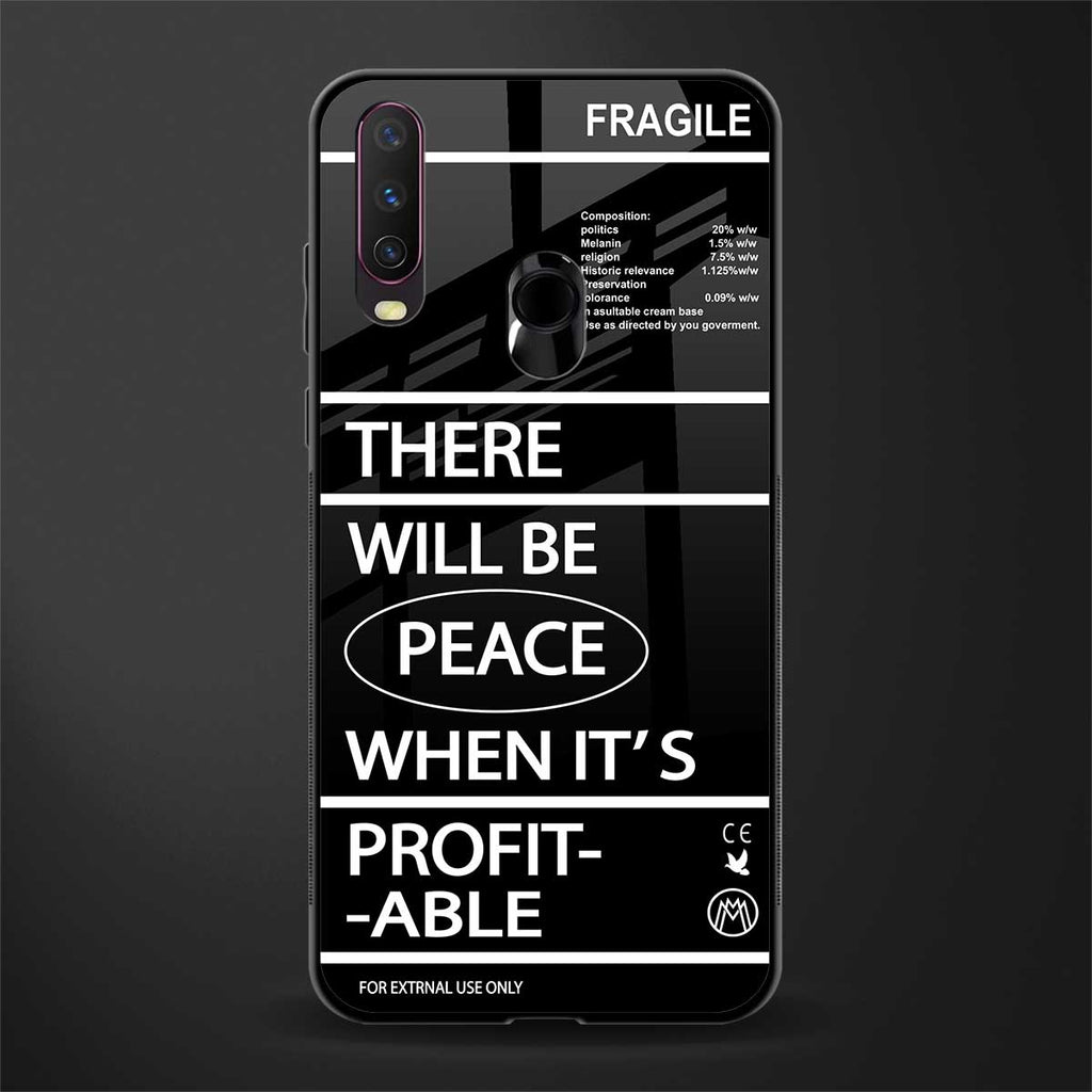 when it's profitable glass case for vivo y12 image
