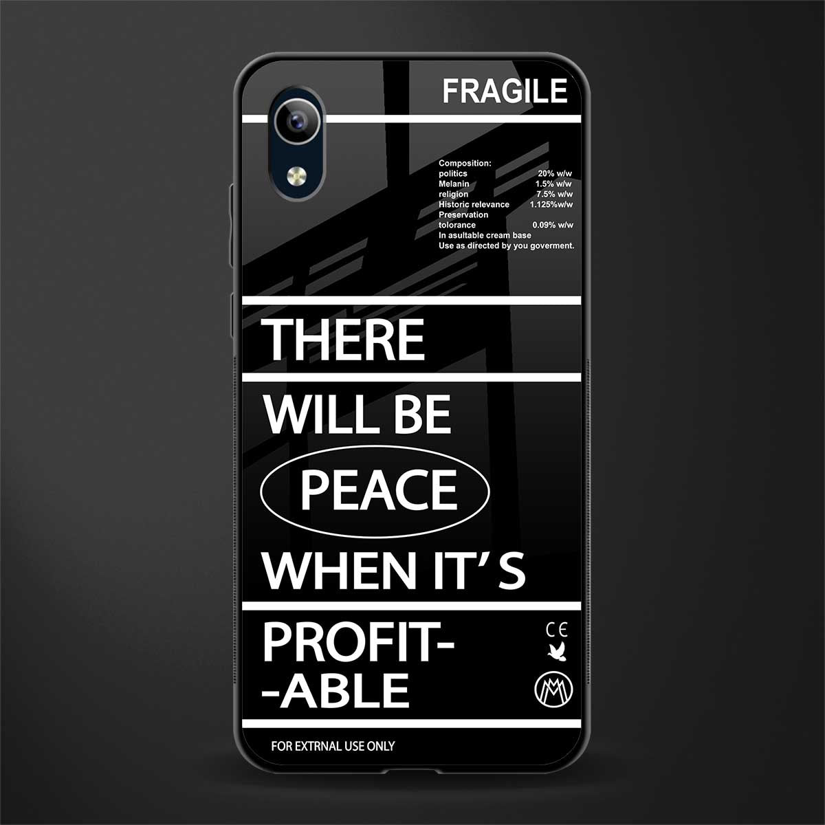 when it's profitable glass case for vivo y91i image