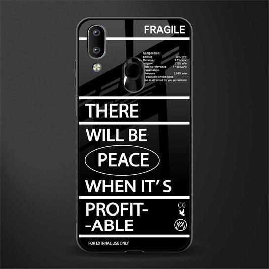 when it's profitable glass case for vivo y95 image