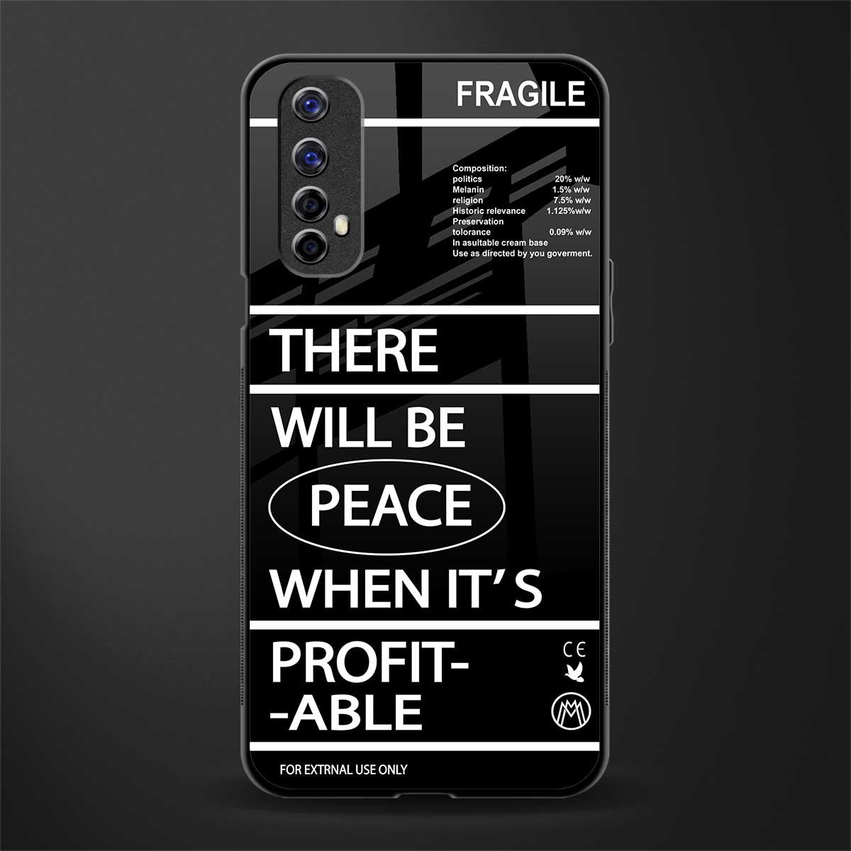 when it's profitable glass case for realme 7 image