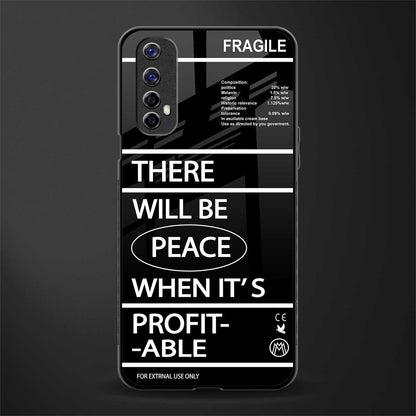 when it's profitable glass case for realme 7 image
