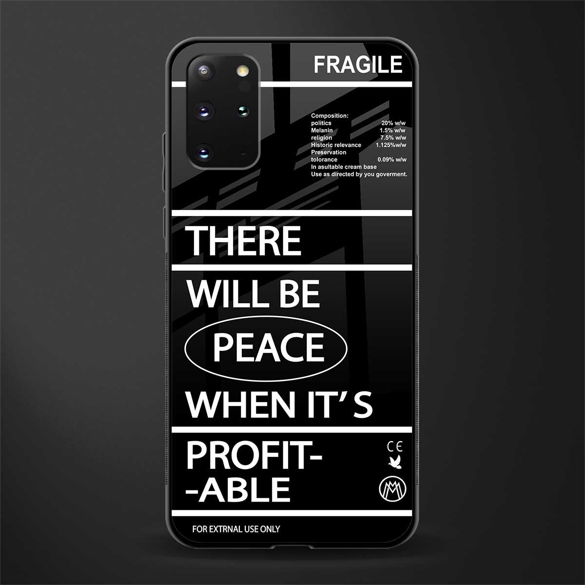 when it's profitable glass case for samsung galaxy s20 plus image
