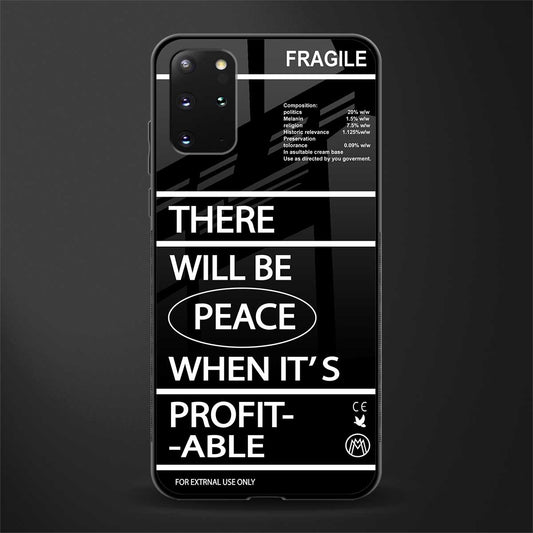 when it's profitable glass case for samsung galaxy s20 plus image