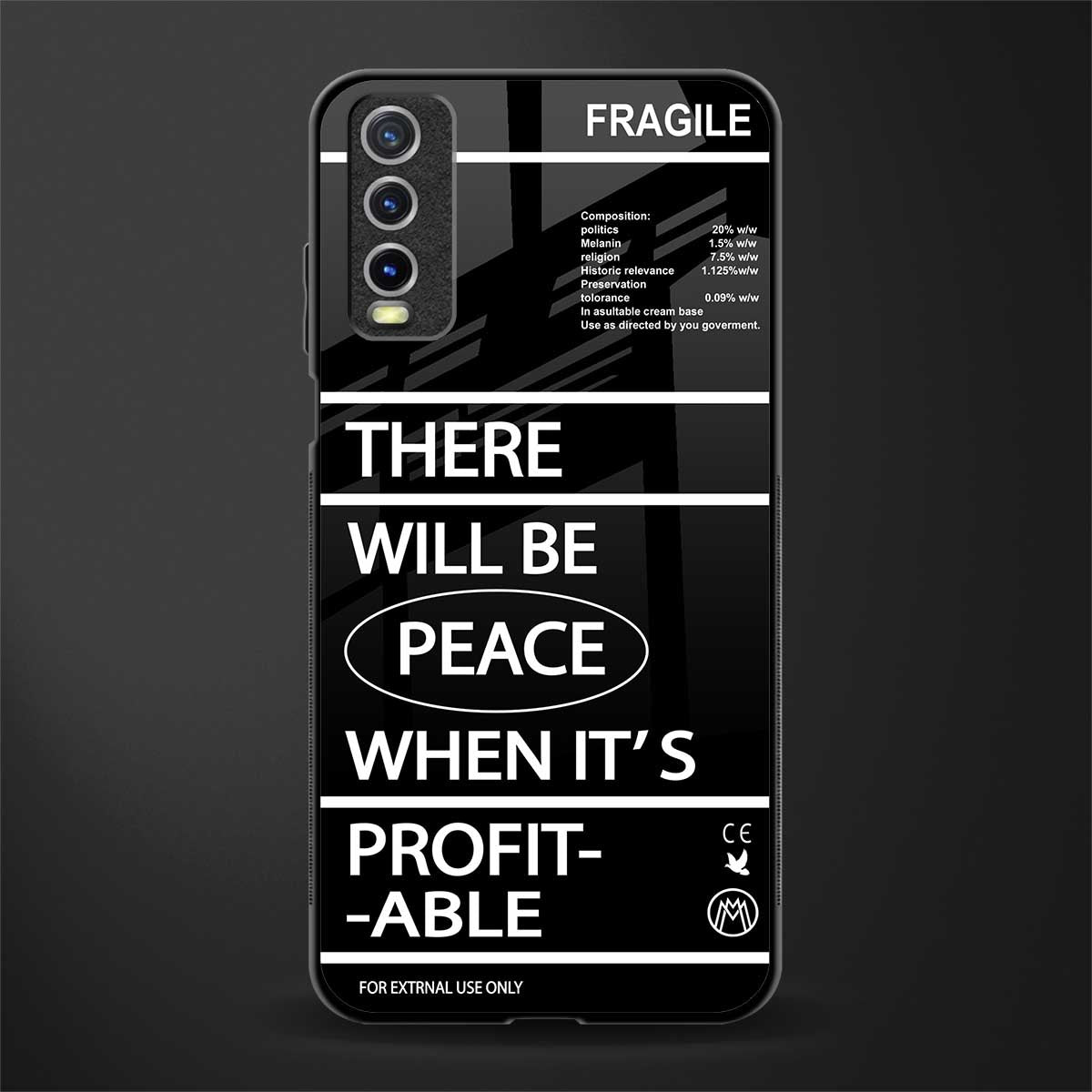 when it's profitable glass case for vivo y20 image
