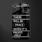 when it's profitable glass case for redmi 9i image