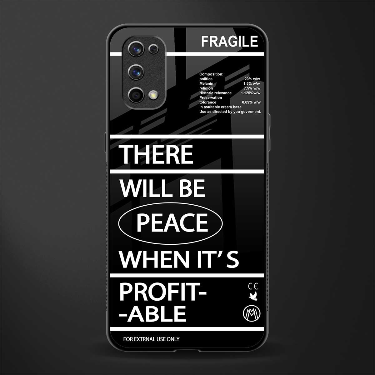 when it's profitable glass case for realme 7 pro image