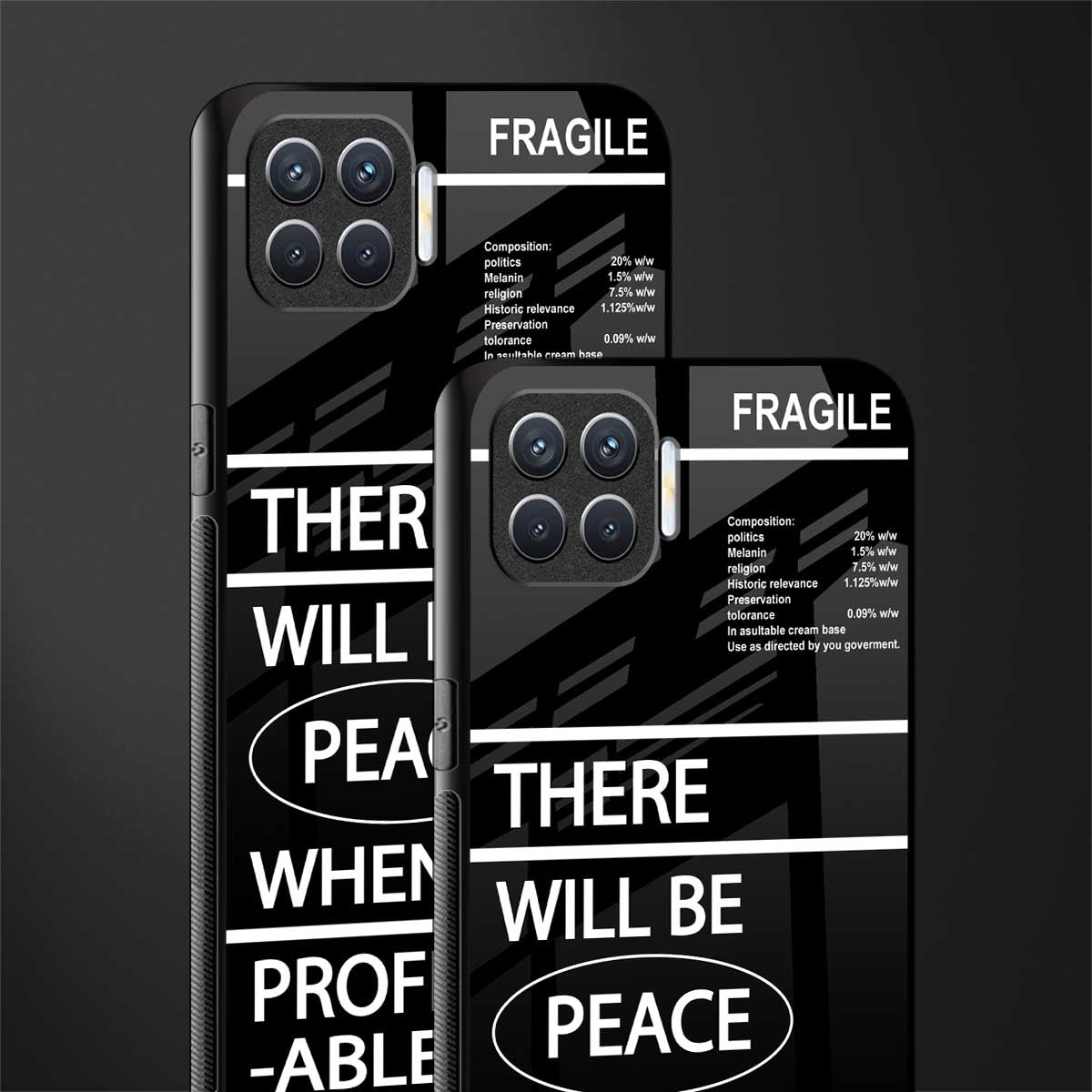 when it's profitable glass case for oppo f17 pro image-2