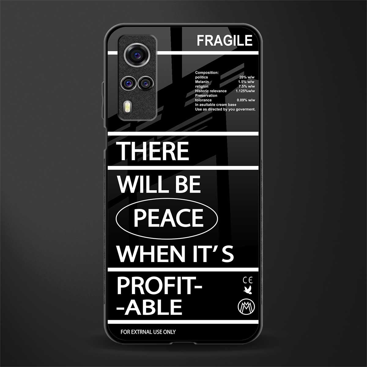 when it's profitable glass case for vivo y53s image