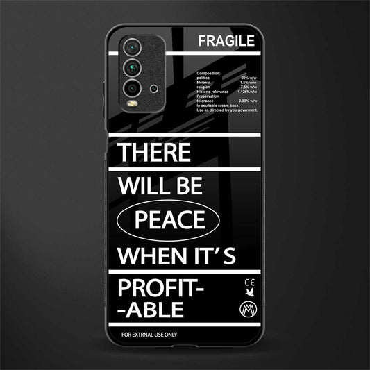 when it's profitable glass case for redmi 9 power image