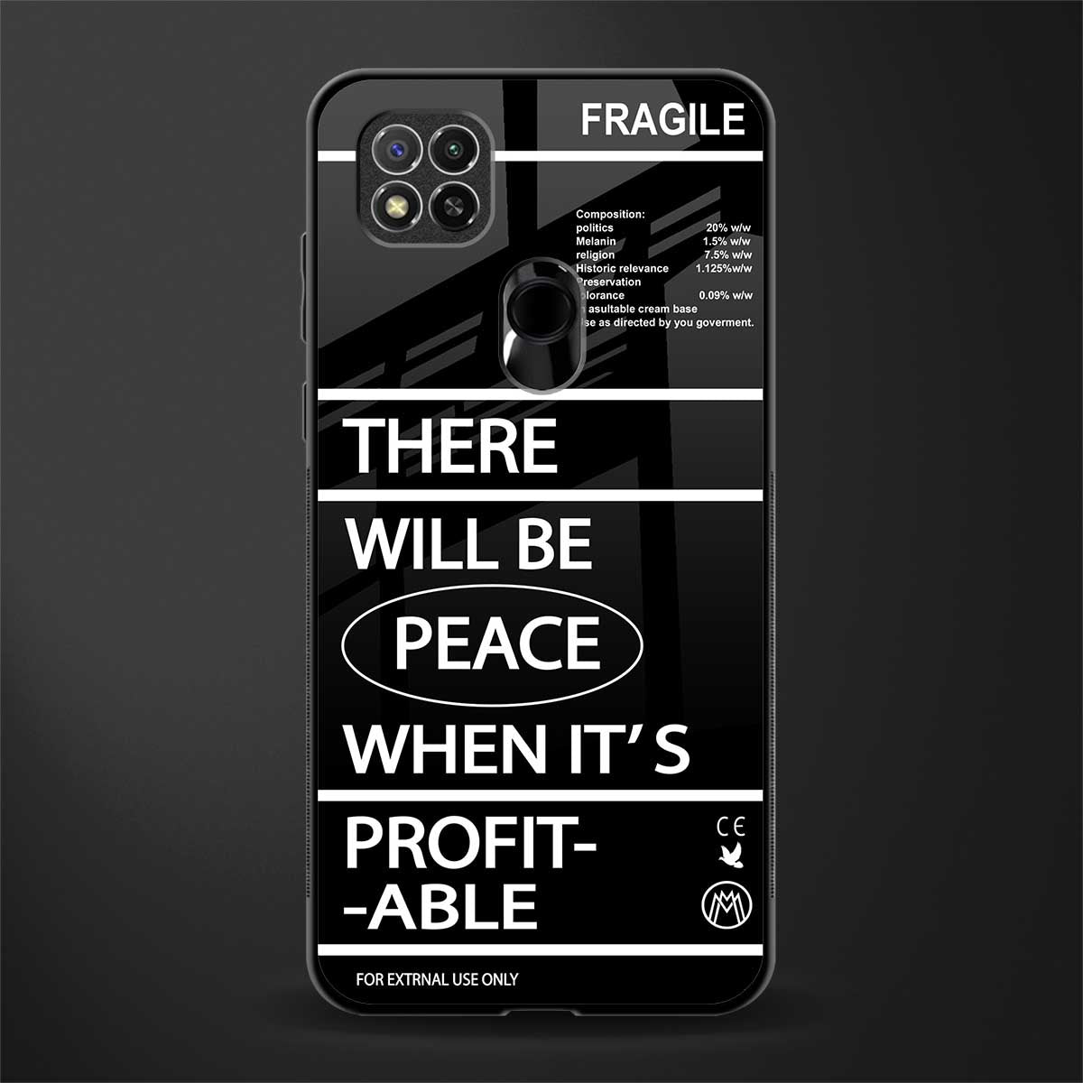when it's profitable glass case for poco c31 image