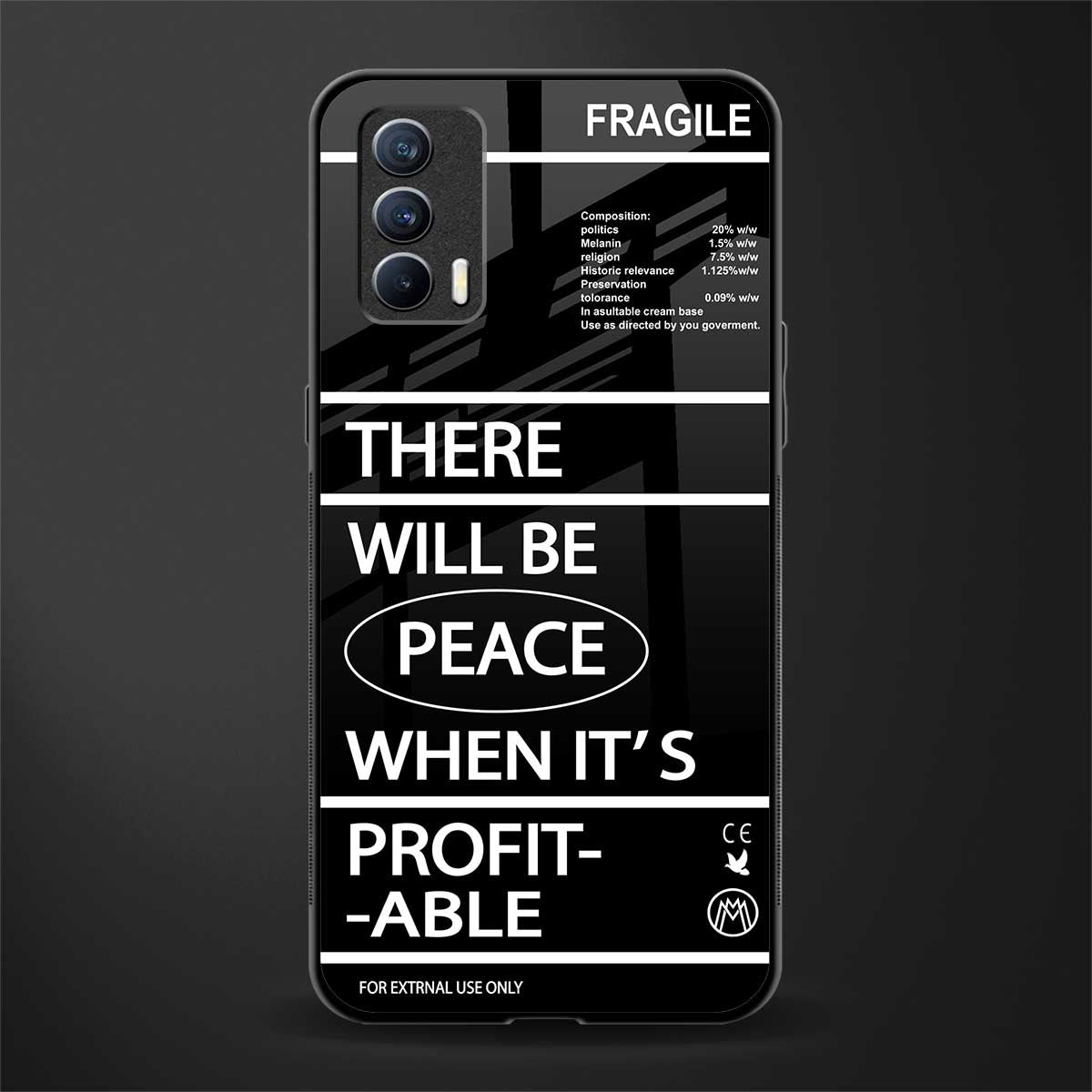 when it's profitable glass case for realme x7 image