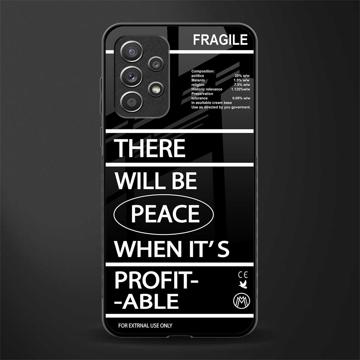 when it's profitable glass case for samsung galaxy a52 image