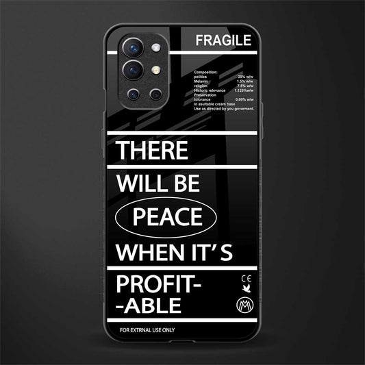 when it's profitable glass case for oneplus 9r image