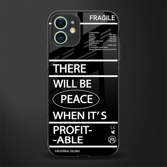 when it's profitable glass case for iphone 12 mini image