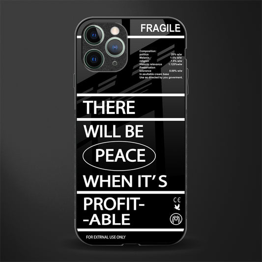 when it's profitable glass case for iphone 11 pro image