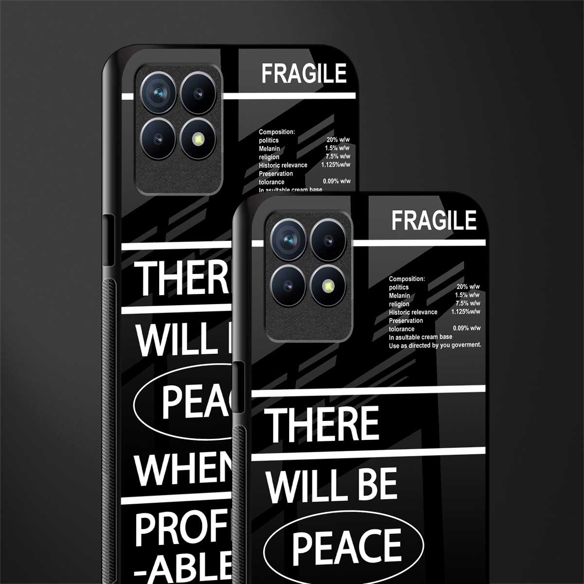 when it's profitable glass case for realme 8i image-2