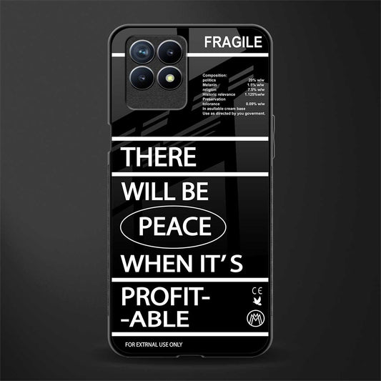 when it's profitable glass case for realme 8i image
