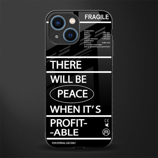 when it's profitable glass case for iphone 13 mini image