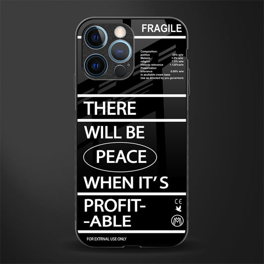 when it's profitable glass case for iphone 12 pro image