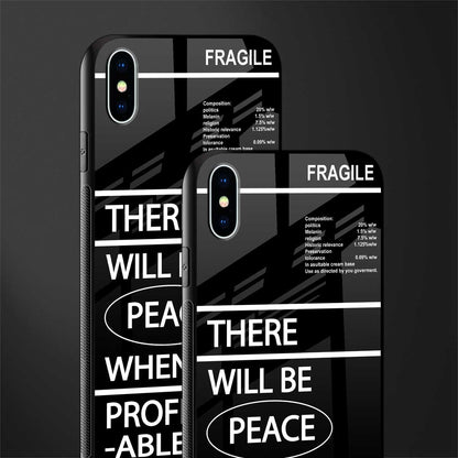 when it's profitable glass case for iphone xs max image-2