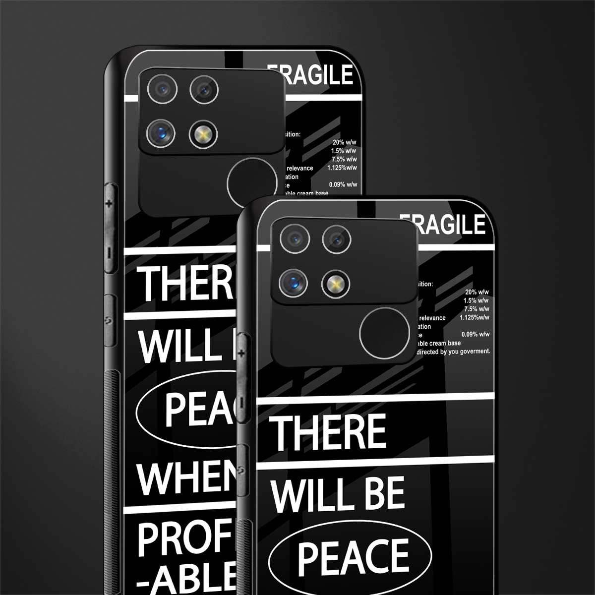 when it's profitable back phone cover | glass case for realme narzo 50a