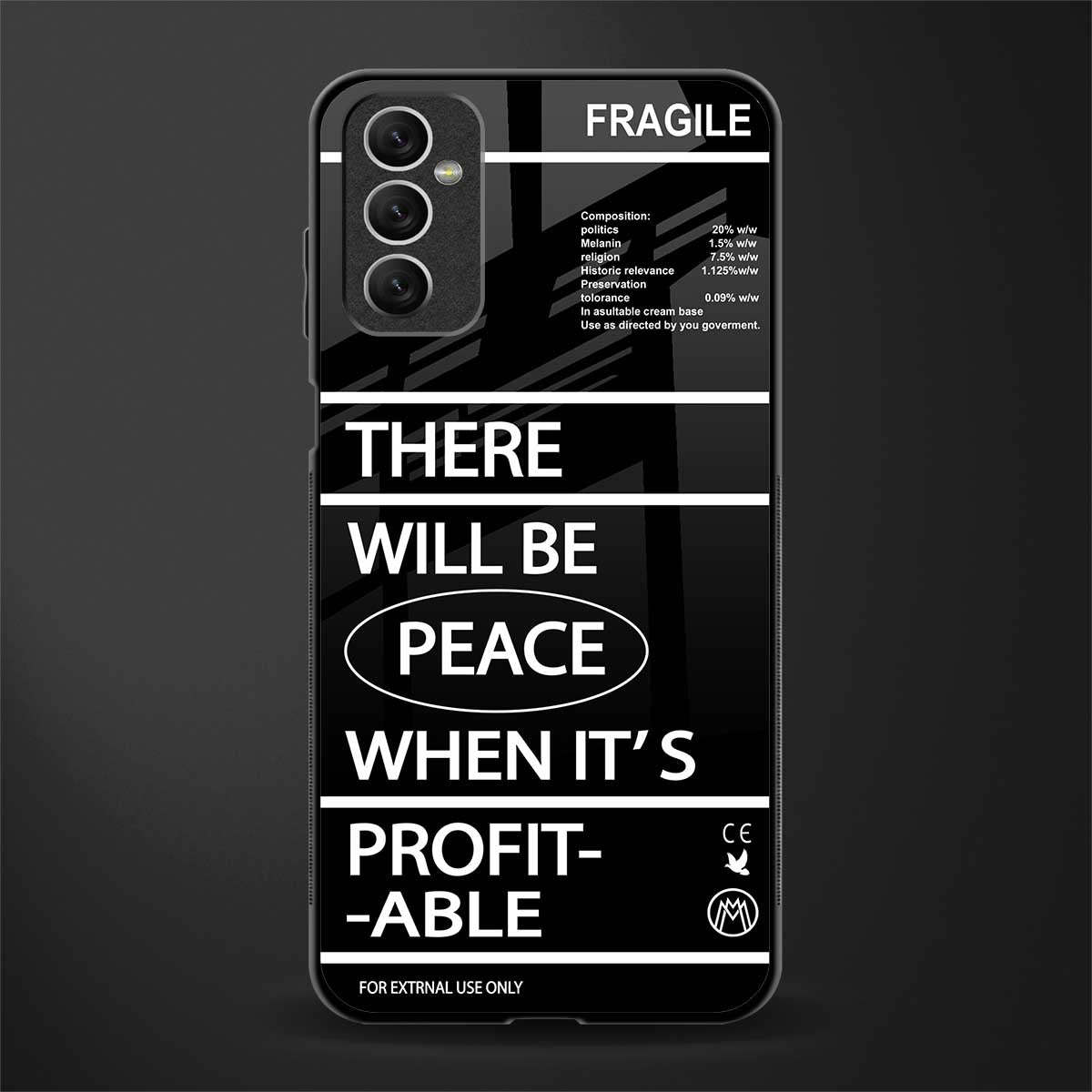 when it's profitable glass case for samsung galaxy m52 5g image