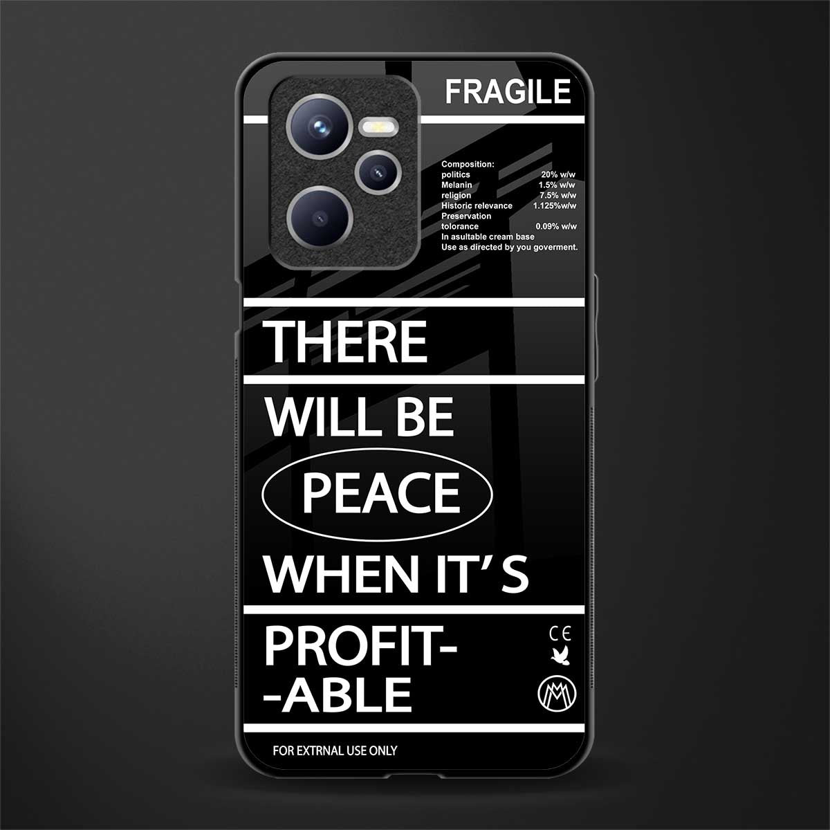 when it's profitable glass case for realme c35 image