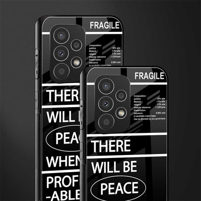 when it's profitable back phone cover | glass case for samsung galaxy a23