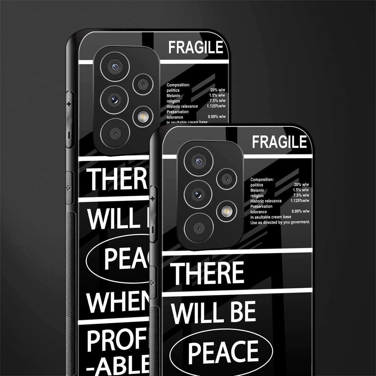 when it's profitable back phone cover | glass case for samsung galaxy a73 5g