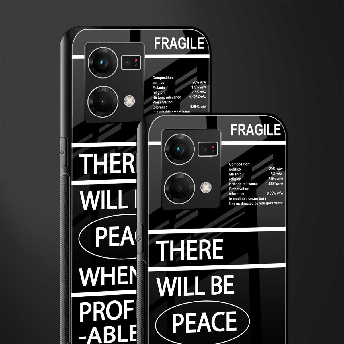 when it's profitable back phone cover | glass case for oppo f21 pro 4g