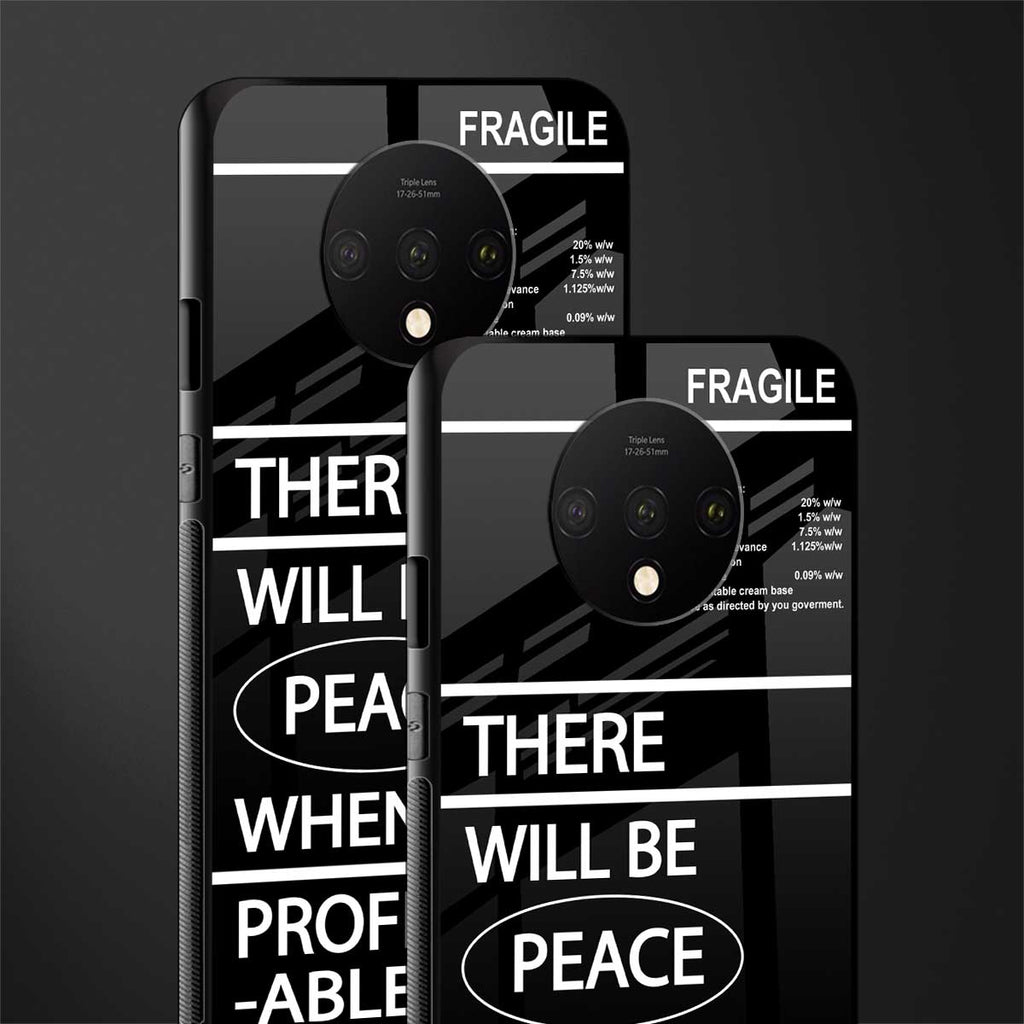 when it's profitable glass case for oneplus 7t image-2