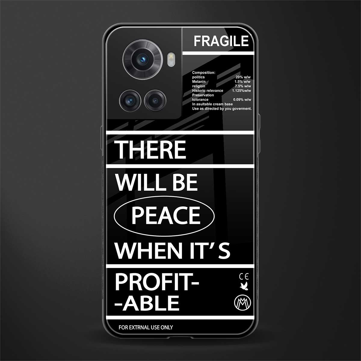 when it's profitable back phone cover | glass case for oneplus 10r 5g