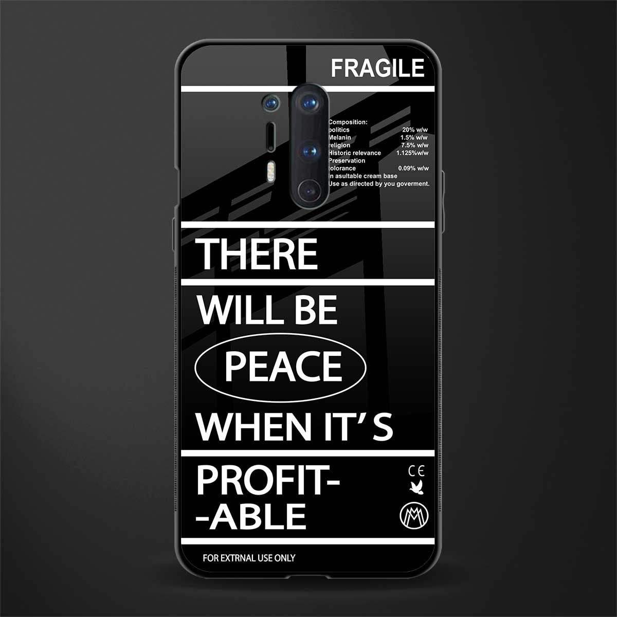 when it's profitable glass case for oneplus 8 pro image