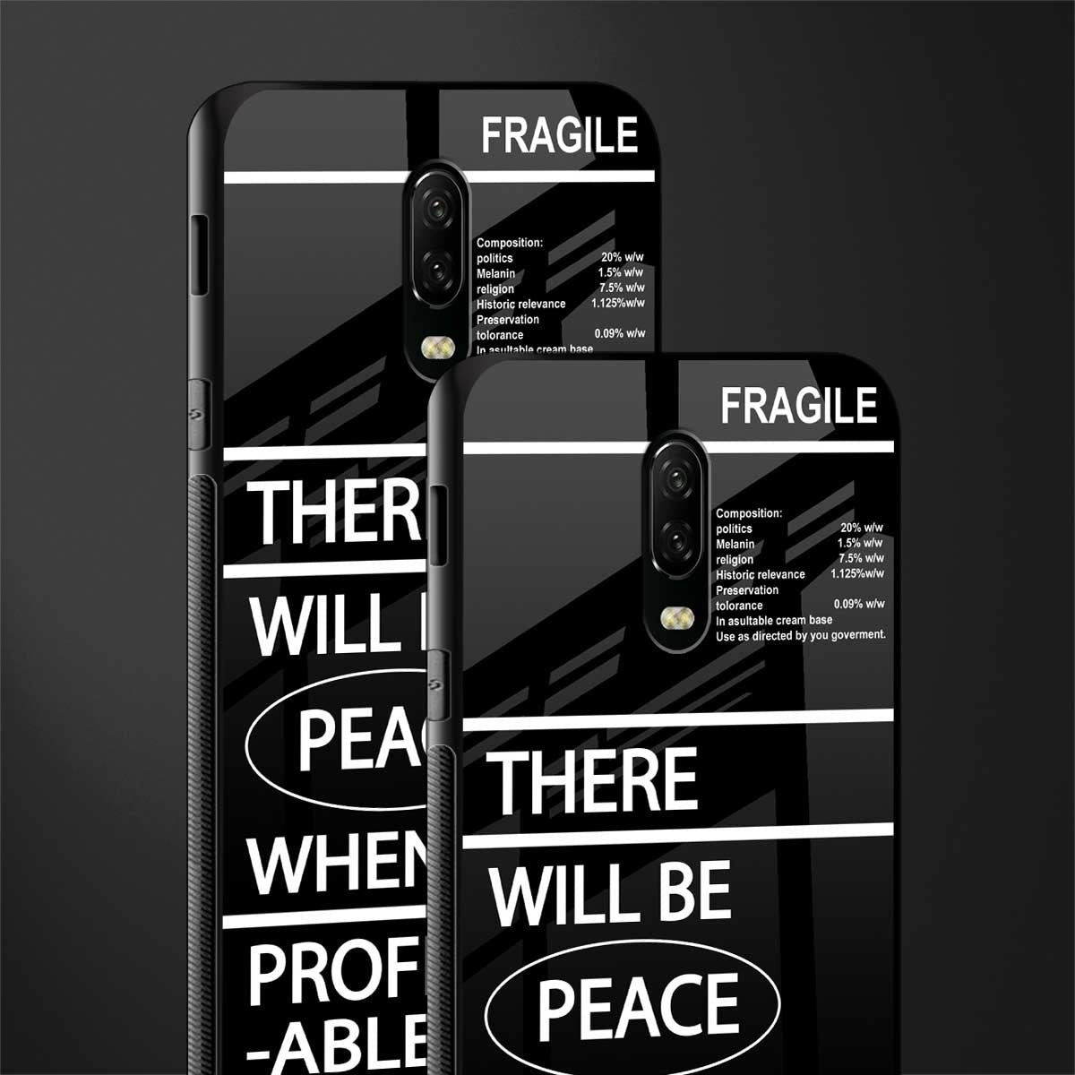 when it's profitable glass case for oneplus 6t image-2