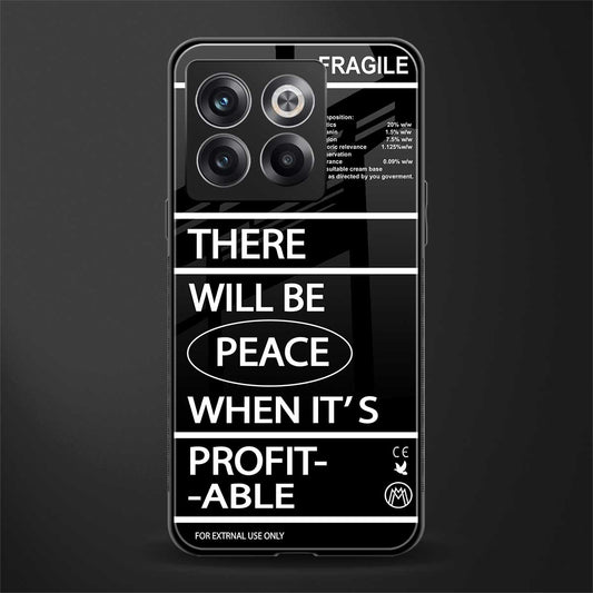 when it's profitable back phone cover | glass case for oneplus 10t