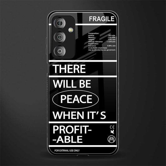 when it's profitable back phone cover | glass case for samsung galaxy f23 5g