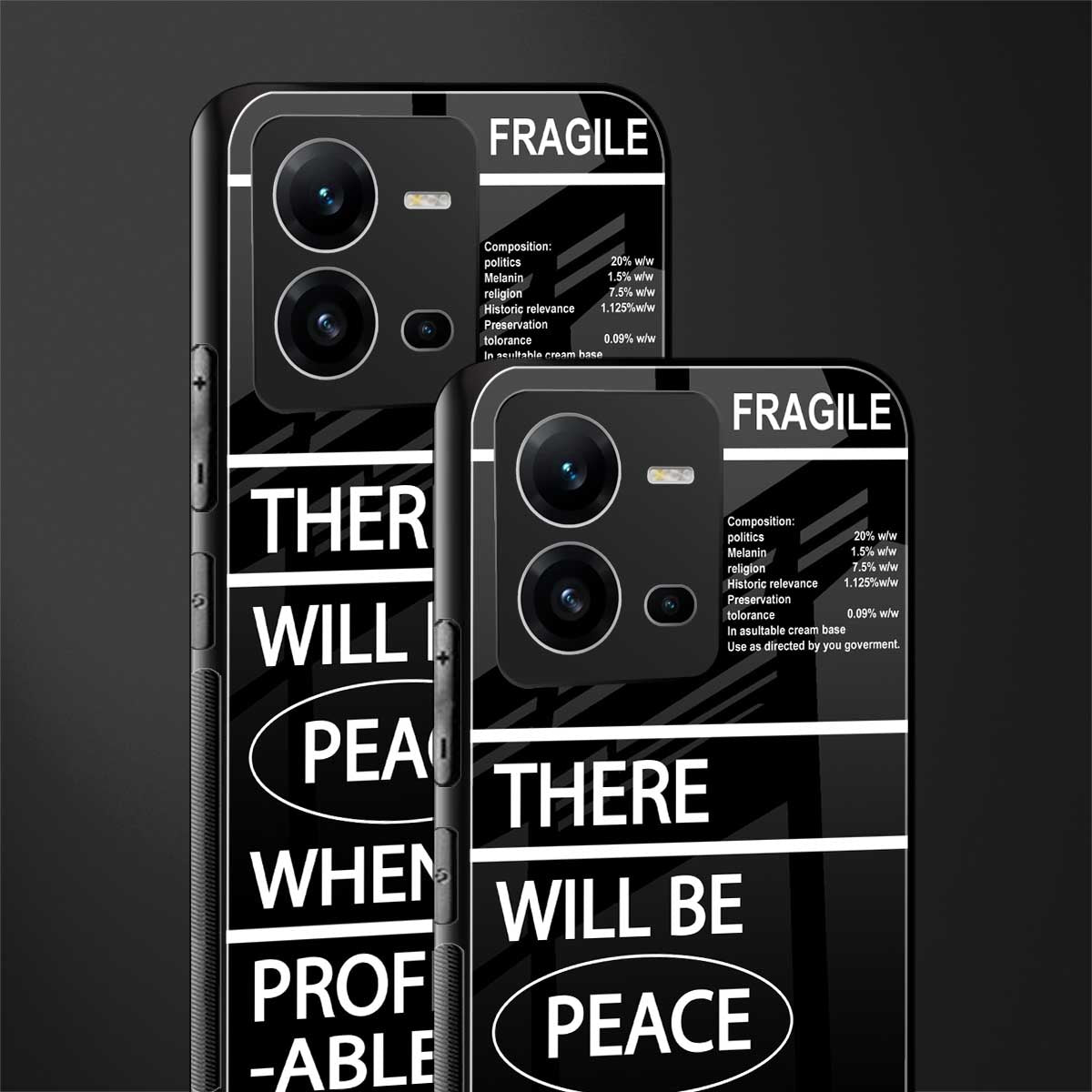 when it's profitable back phone cover | glass case for vivo v25-5g