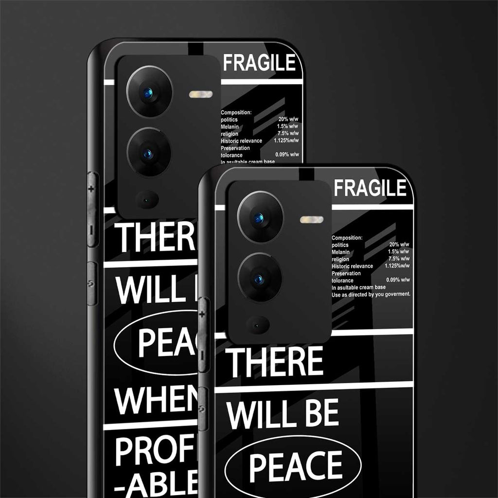 when it's profitable back phone cover | glass case for vivo v25 pro 5g