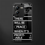 when it's profitable back phone cover | glass case for vivo v25 pro 5g