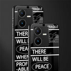 when it's profitable back phone cover | glass case for vivo y22
