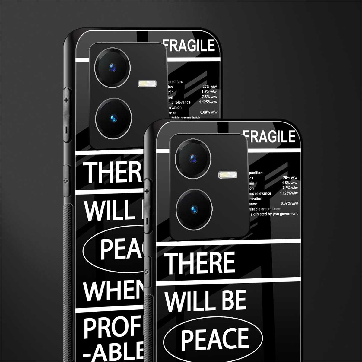 when it's profitable back phone cover | glass case for vivo y22
