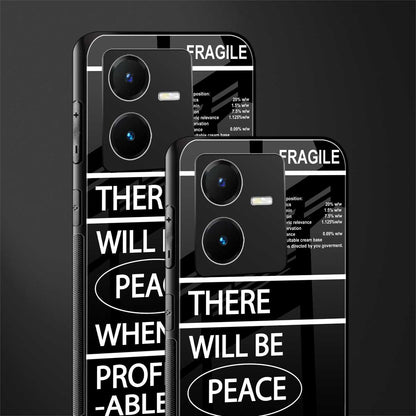 when it's profitable back phone cover | glass case for vivo y22