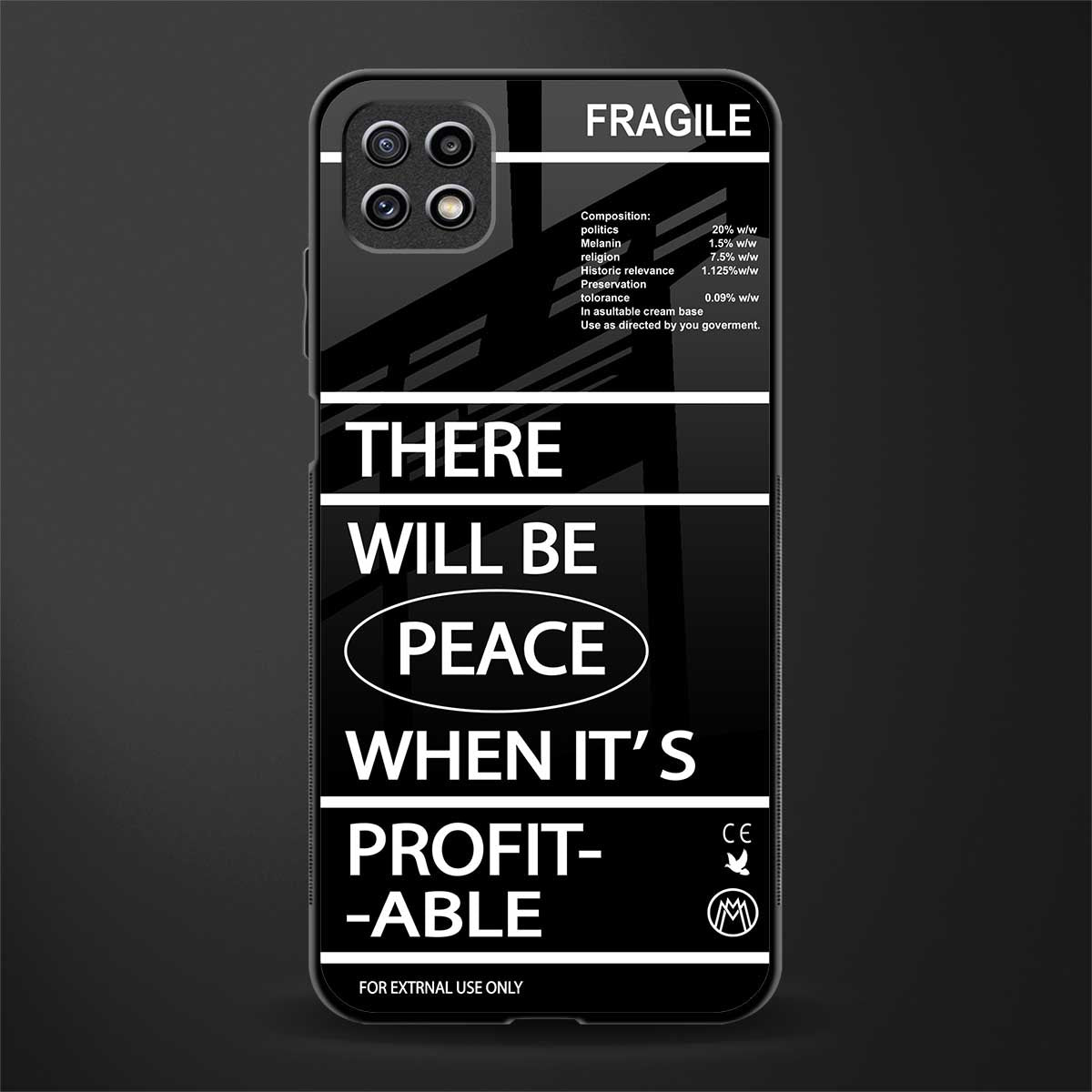 when it's profitable back phone cover | glass case for samsung galaxy f42