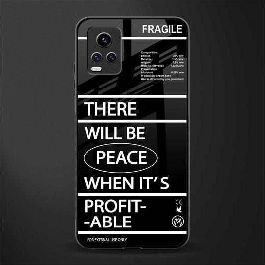 when it's profitable back phone cover | glass case for vivo v21e 4g