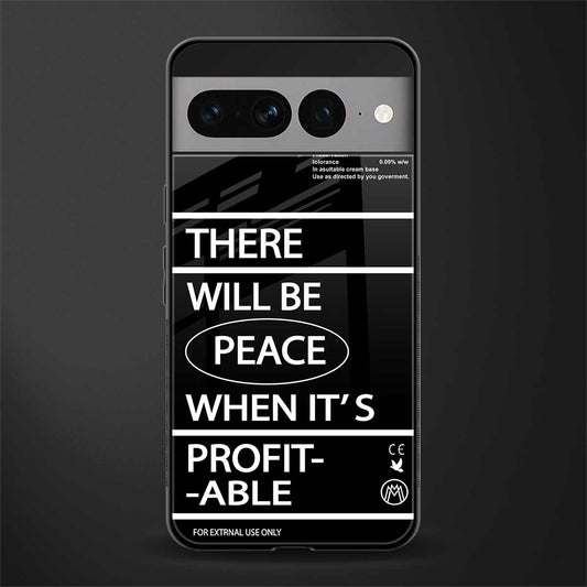 when it's profitable back phone cover | glass case for google pixel 7 pro