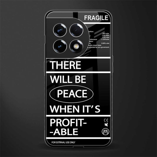 when it's profitable back phone cover | glass case for oneplus 11r