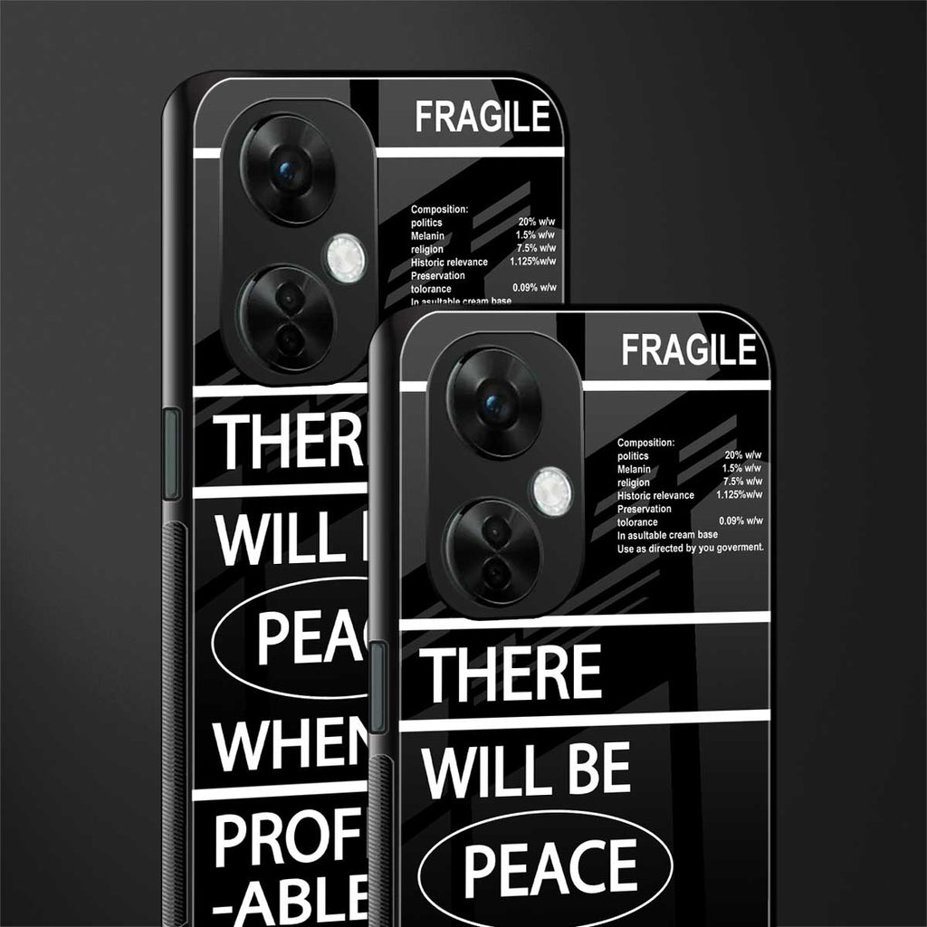 when it's profitable back phone cover | glass case for oneplus nord ce 3 lite
