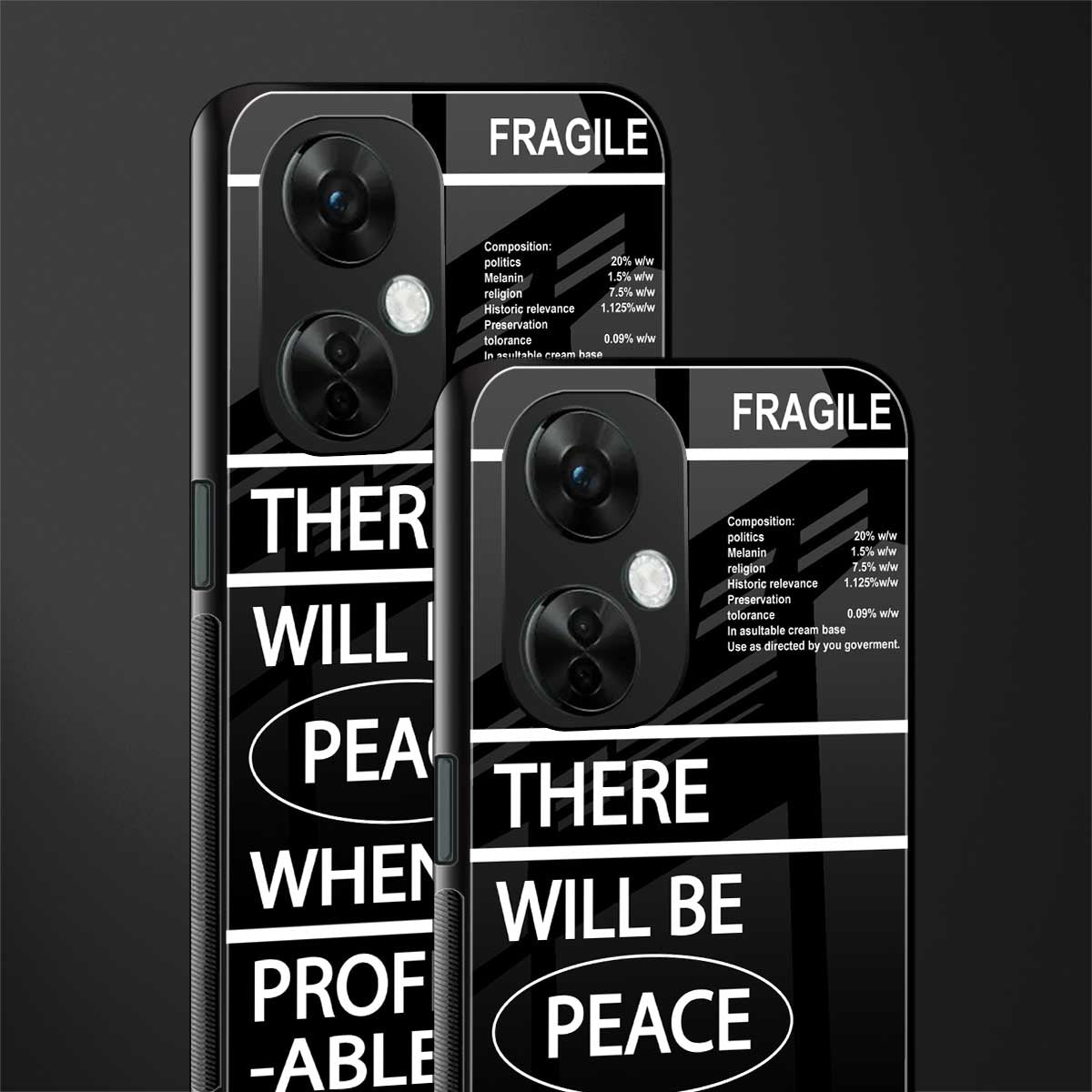 when it's profitable back phone cover | glass case for oneplus nord ce 3 lite