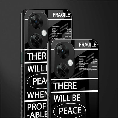 when it's profitable back phone cover | glass case for oneplus nord ce 3 lite