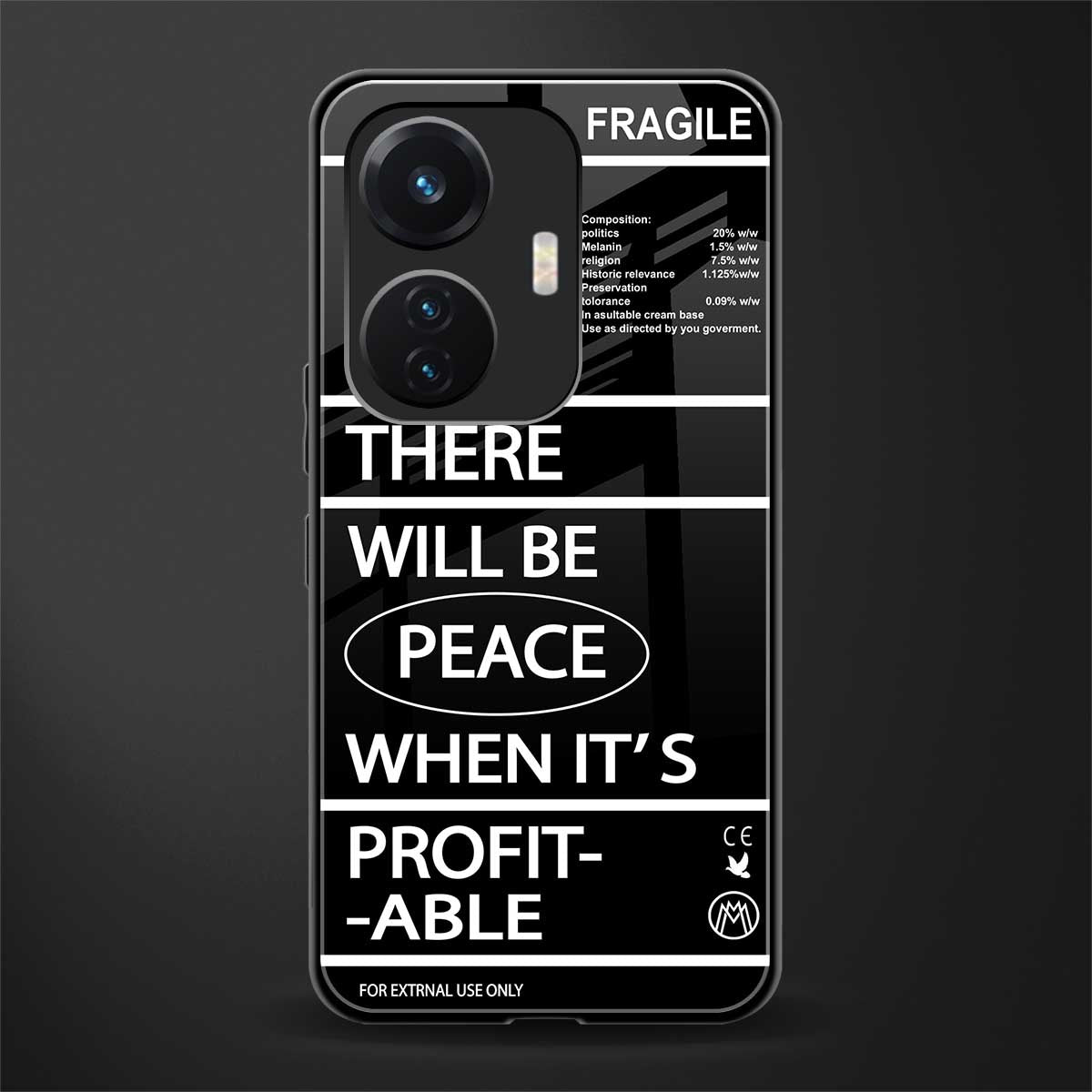 when it's profitable back phone cover | glass case for vivo t1 44w 4g